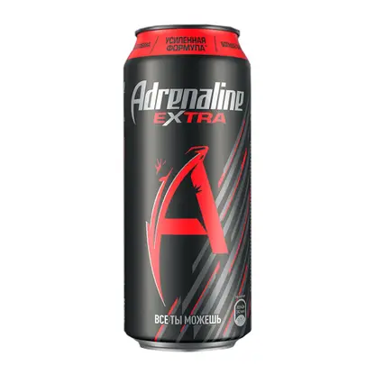 Изображение товара Напиток энергетический Adrenaline Extra 449мл