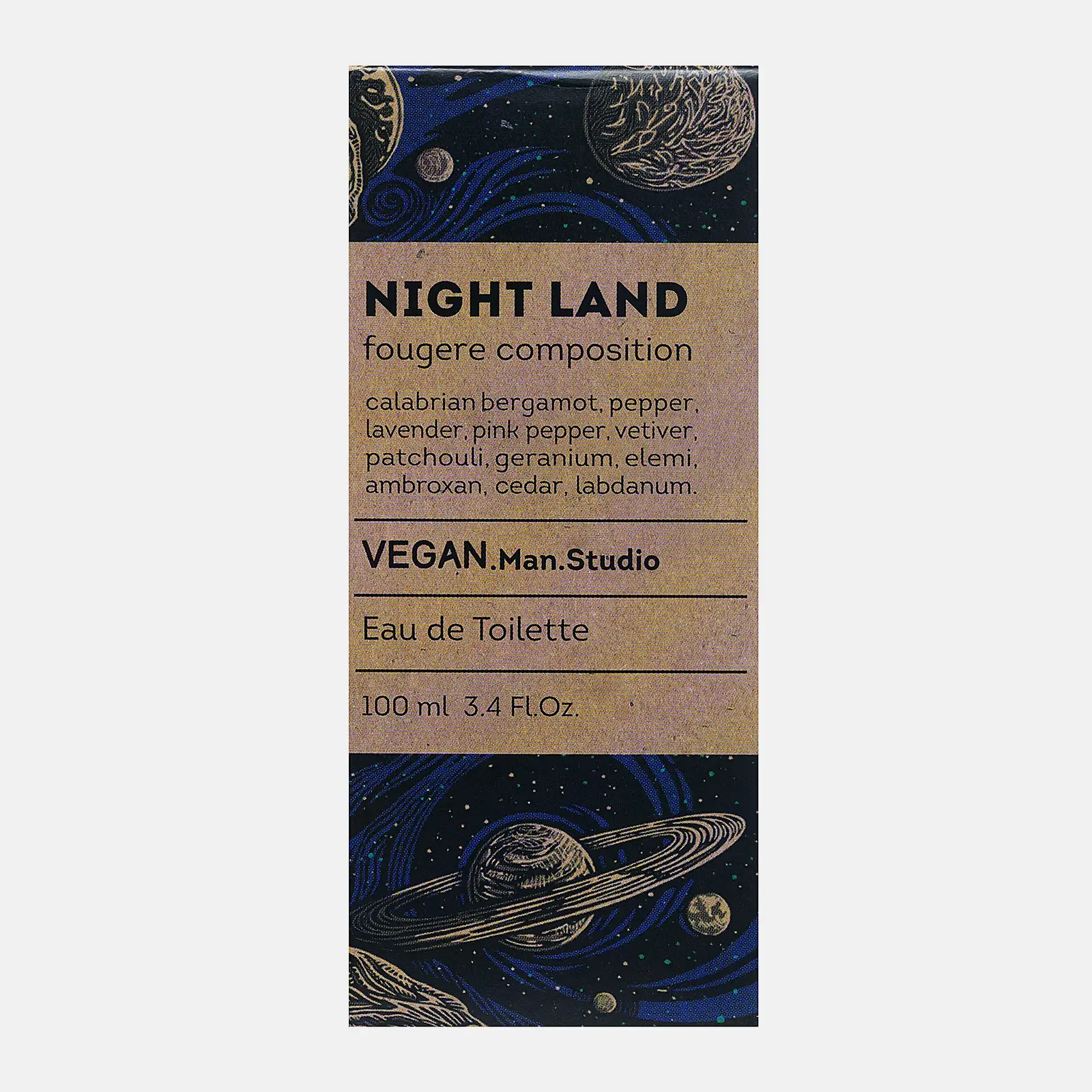 Туалетная вода Night Land Vegan Man Studio мужская 100мл - фото 3 Туалетная вода Night Land Vegan Man Studio мужская 100мл - фото 3