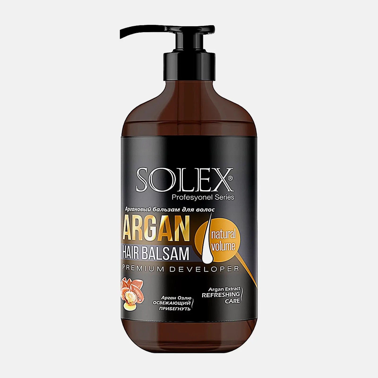 Бальзам для волос Solex с аргановым маслом 500мл