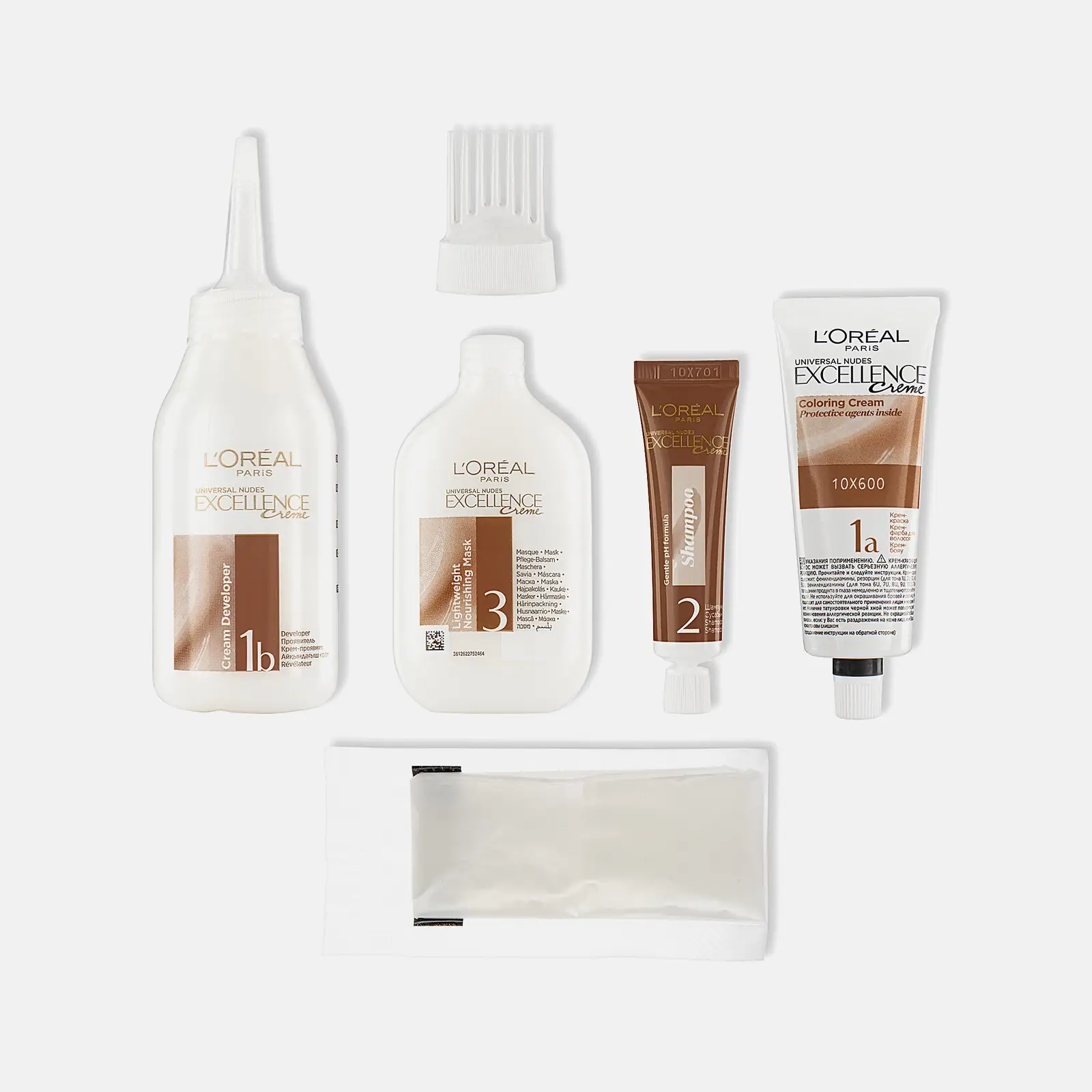 Крем-краска для волос L’Oréal Paris без аммиака Excellence Crème Универсальные Нюдовые оттенки 9U Универсальный очень светло-русый - фото 2