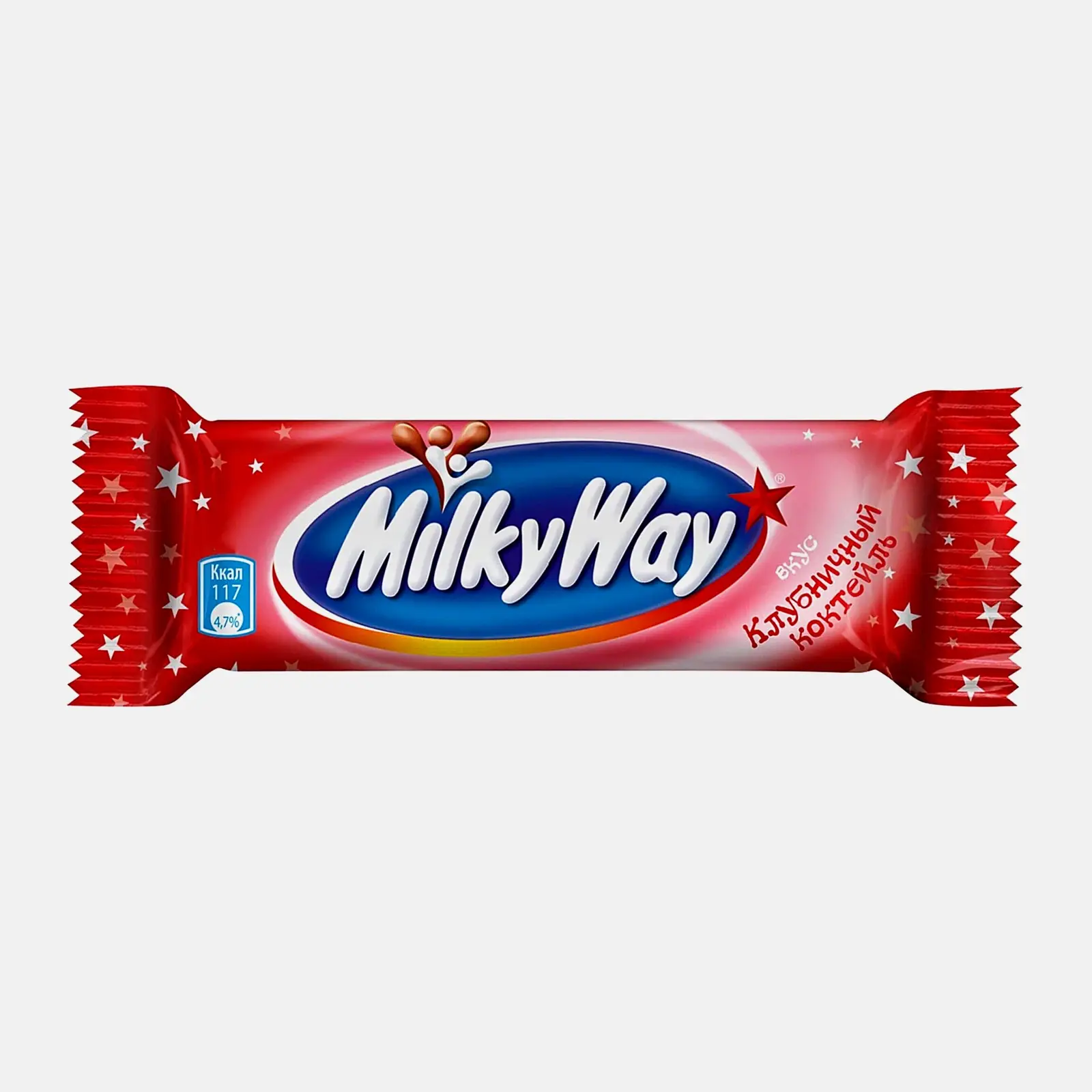 Изображение товара Шоколадный батончик Клубничный коктейль Milky Way 26г