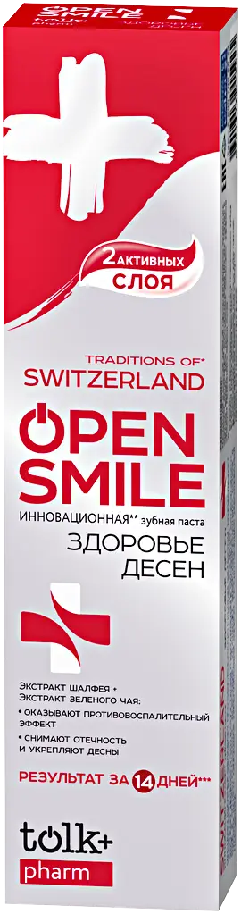 Зубная паста Tolk Open Smile Здоровье десен 100г