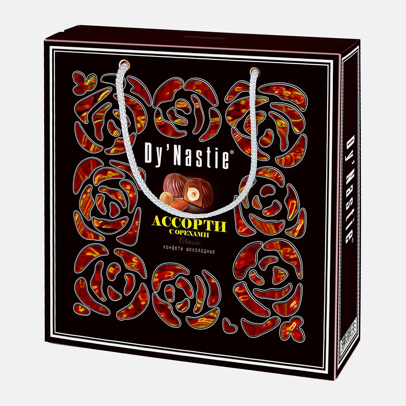 Конфеты шоколадные Rose/Classic Dy Nastie 170г в ассортименте - фото 4 Конфеты шоколадные Rose/Classic Dy Nastie 170г в ассортименте - фото 4