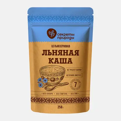 Каша льняная Секреты Природы 250г