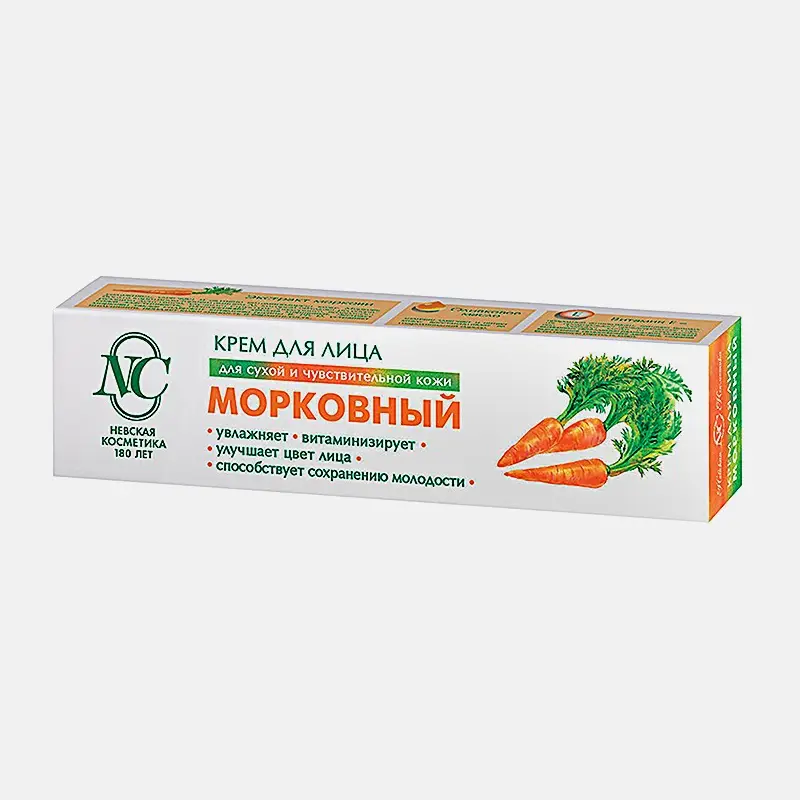 Крем для лица Невская Косметика Морковный 37мл