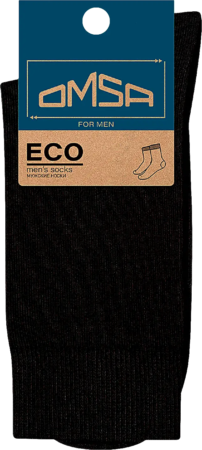 Носки мужские Omsa Eco 401 Bianco р.27-29 (42-44)