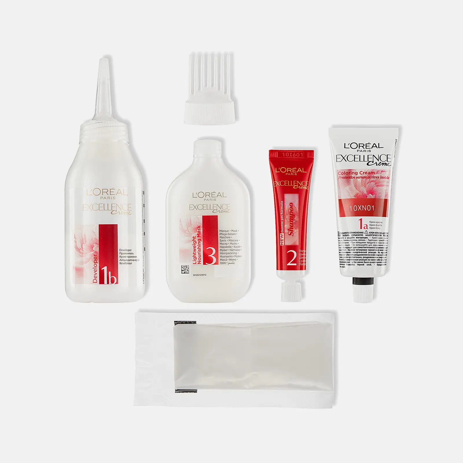 Краска для волос Excellence тон 300 Темный каштан 176мл