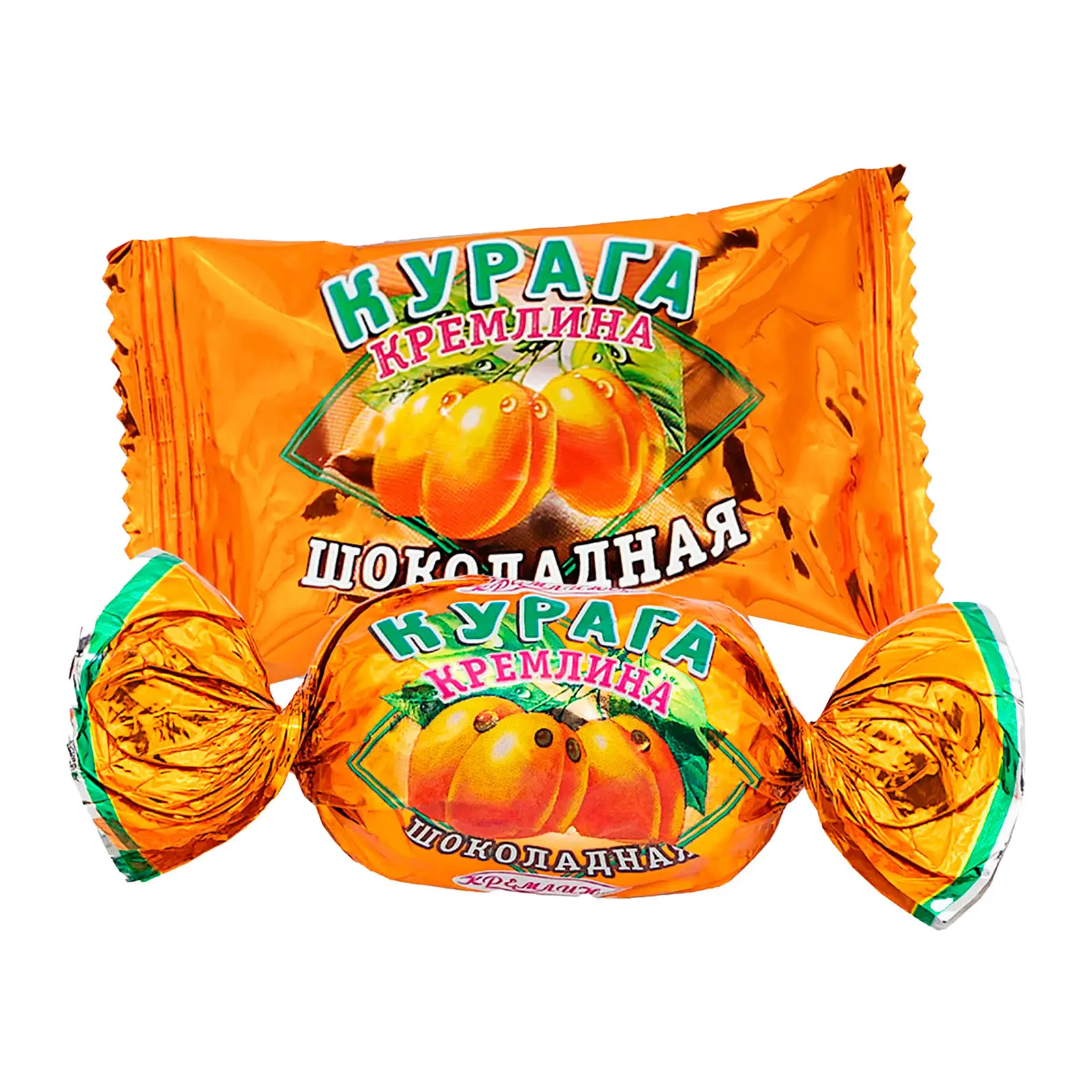Изображение товара Конфеты Кремлина Курага в шоколаде 0.3 кг