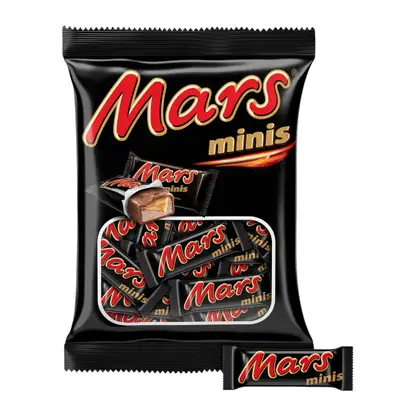 Изображение товара Конфеты шоколадные с карамелью и нугой Mars Minis 182г