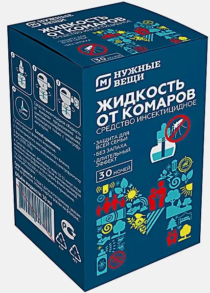 Изображение товара Жидкость от комаров Магнит 30 ночей 30мл для электрофумигаторов
