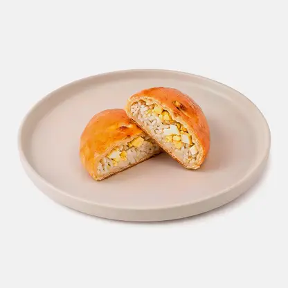 Пирожок с рисом и яйцом 100г