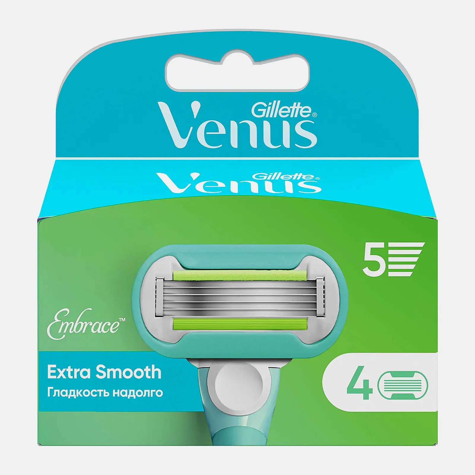 Кассеты для бритья Gillette Venus Embrace 4шт Кассеты для бритья Gillette Venus Embrace 4шт