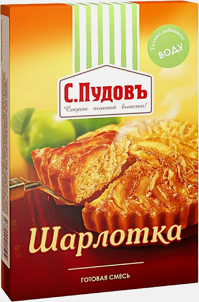 Смесь для выпечки С.Пудовъ Шарлотка 350г