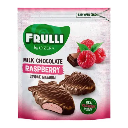 Изображение товара Конфеты шоколадные суфле Малина Ozera 125г