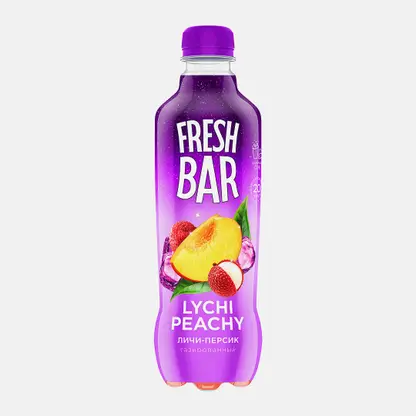 Напиток газированный Lychi Peachy Fresh Bar 480мл