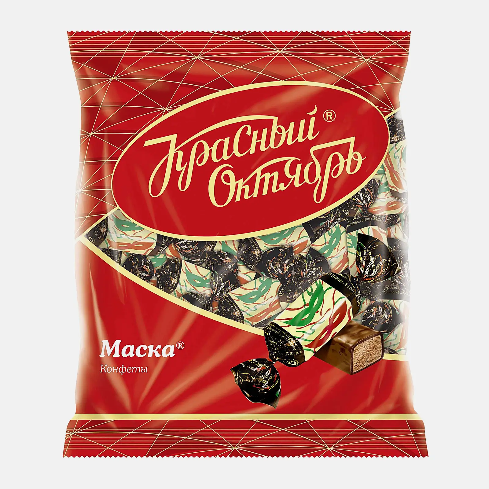 Конфеты Рот фронт Маска 250г