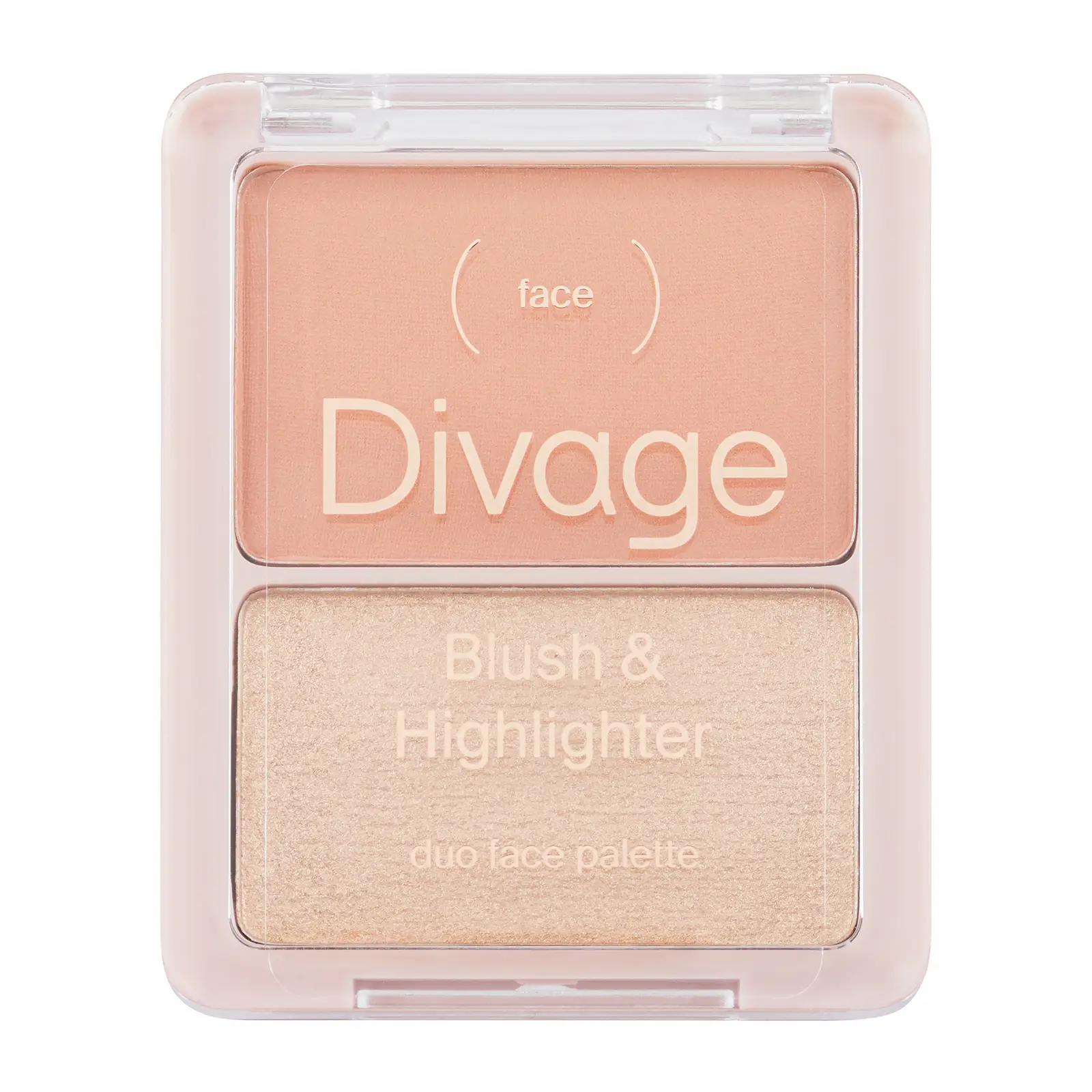 Палетка для лица Divage Duo Face Palette тон 01
