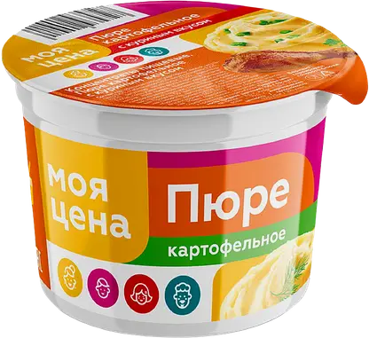 Пюре Моя цена со вкусом курицы 37г 