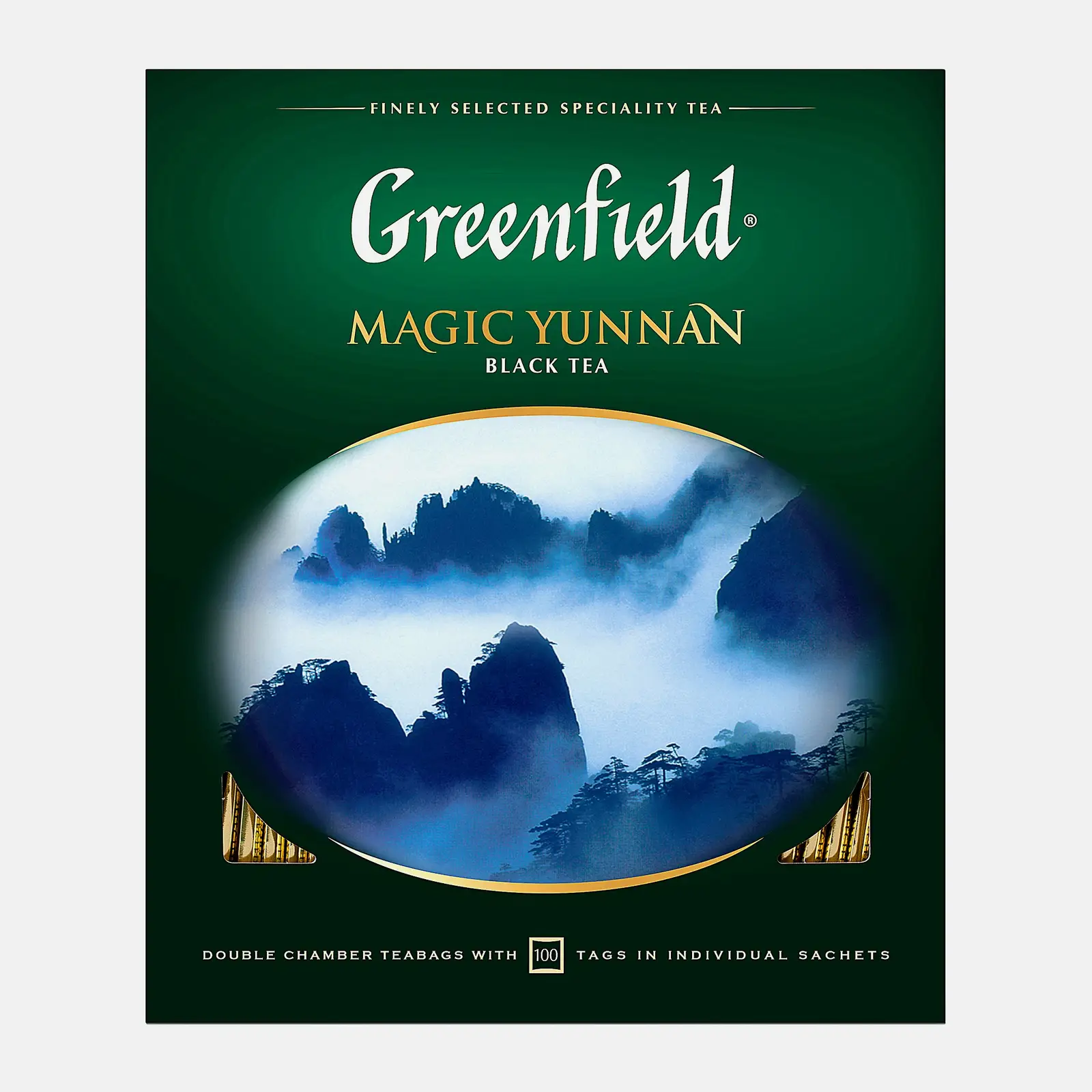 Чай черный Greenfield Magic Yunnan 100пак