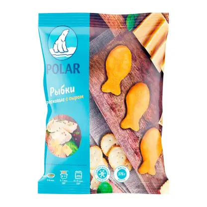 Изображение товара Рыбки тресковые Polar с сыром в панировке 375г