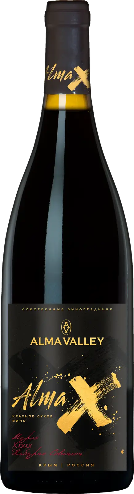 Изображение товара Вино Alma X Мерло каберне совиньон красное сухое 750мл