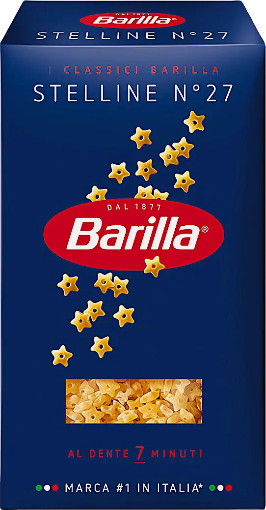 Макароны Barilla Стеллине звездочки 450г