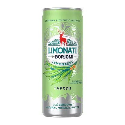 Изображение товара Напиток Limonati By Borjomi Тархун 330мл