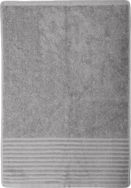 Полотенце махровое серое Basic 50*80см