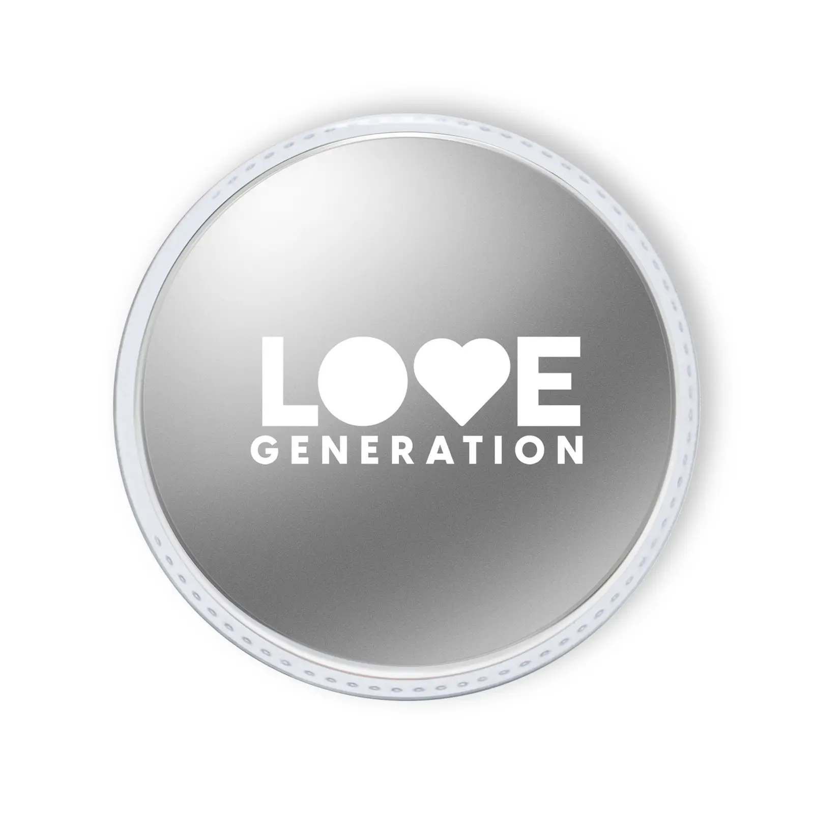 Тени для век Love Generation кремовые Стекловата тон 01