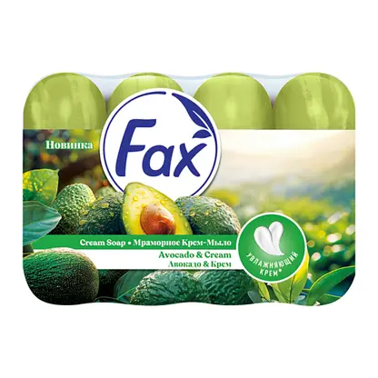 Изображение товара Крем-мыло авокадо Fax 4шт*70г