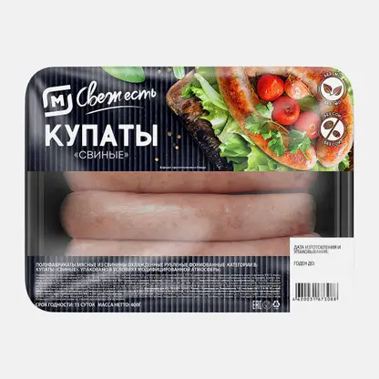 Купаты М Свежесть cвиные 400г