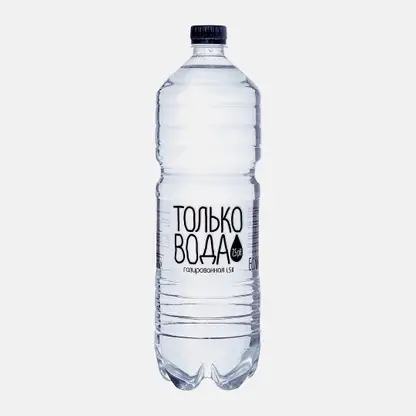 Вода Только вода питьевая артезианская газированная 1л