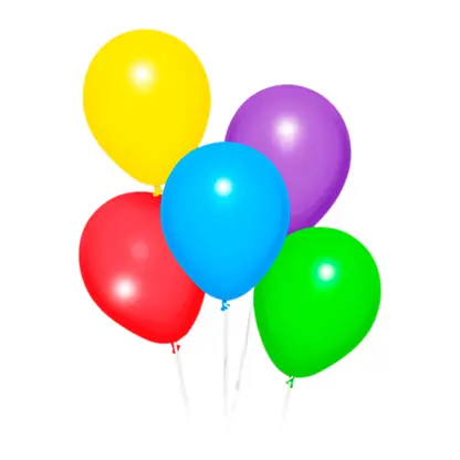 Изображение товара Шары Пакетико воздушные 5шт в ассортименте