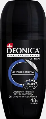 Антиперспирант Deonica Активная защита мужской роликовый 50мл