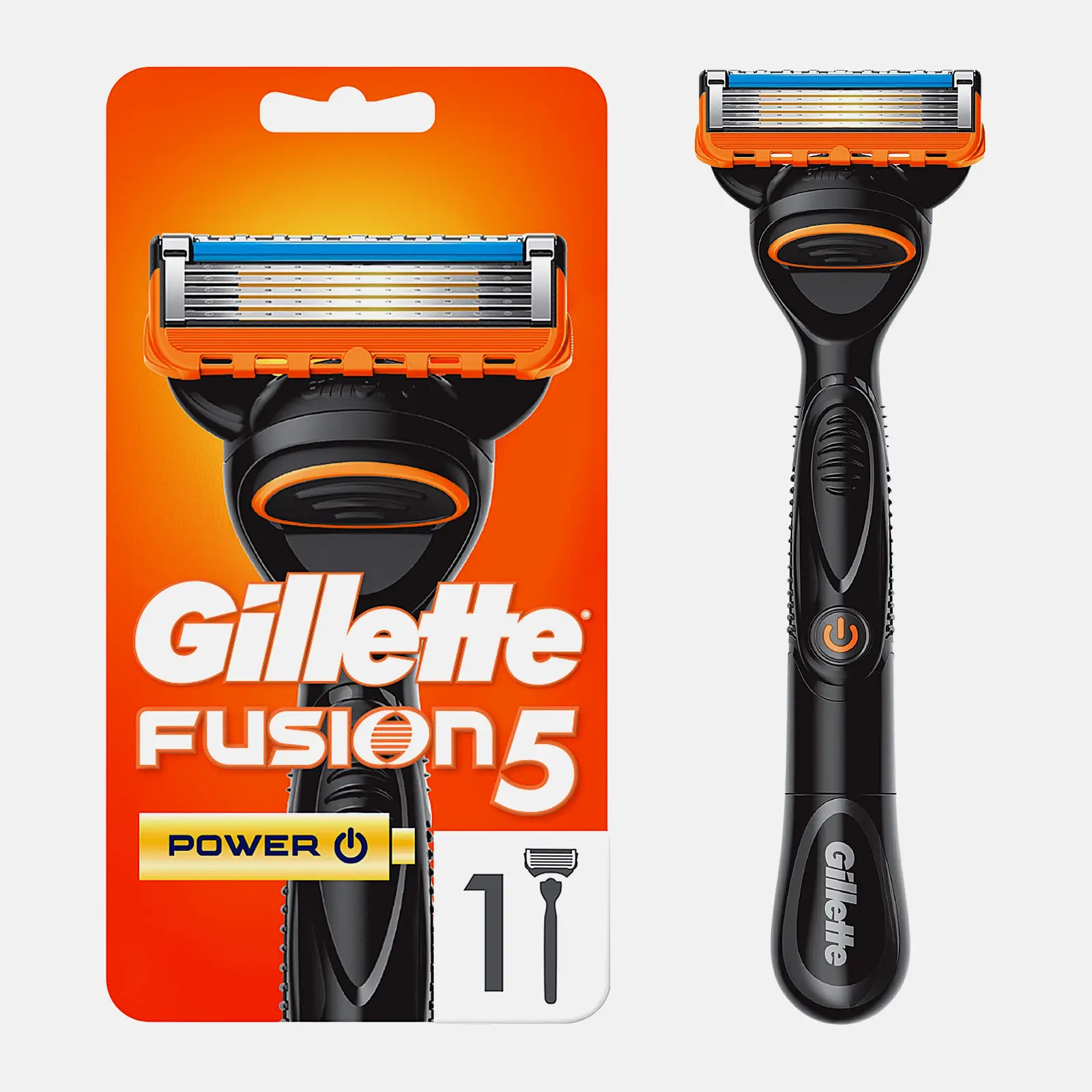 Бритва Gillette Fusion 5 Power со сменной кассетой