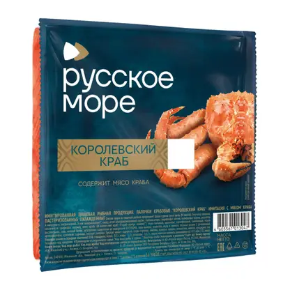 Изображение товара Крабовые палочки Русское море Королевский краб 250г