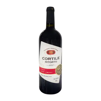 Вино Кортиле Риторто красное полусладкое 12% 750мл