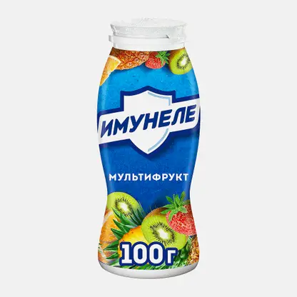 Напиток кисломолочный Имунеле Мультифрукт 1.2% 100г