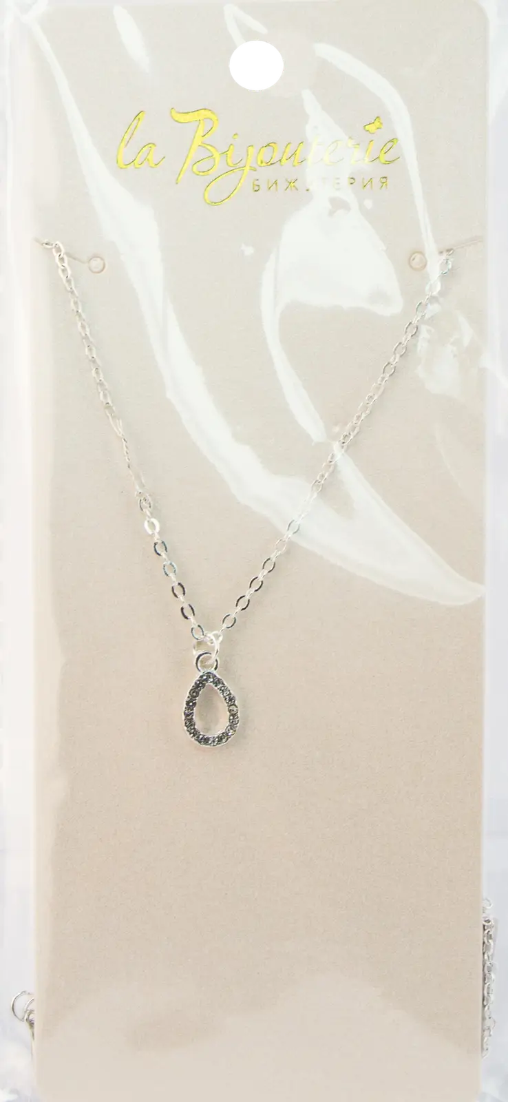 Украшение La Bijouterie на шею 51242 9*15*0.4см 50г