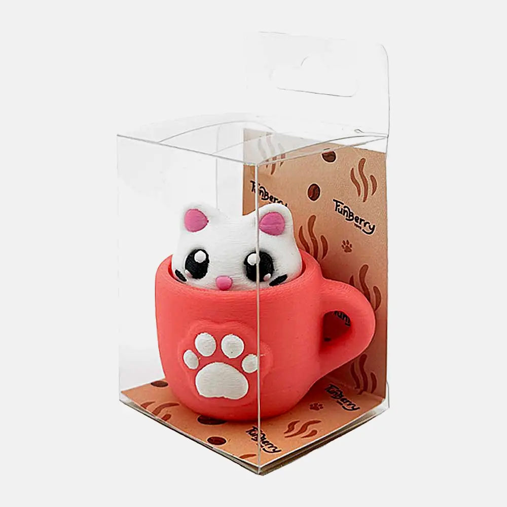 3D фигурка кликер Кофейные котики Funberry Toys в ассортименте - фото 9