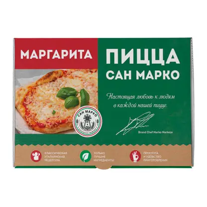 Изображение товара Пицца Маргарита Сан Марко 390г