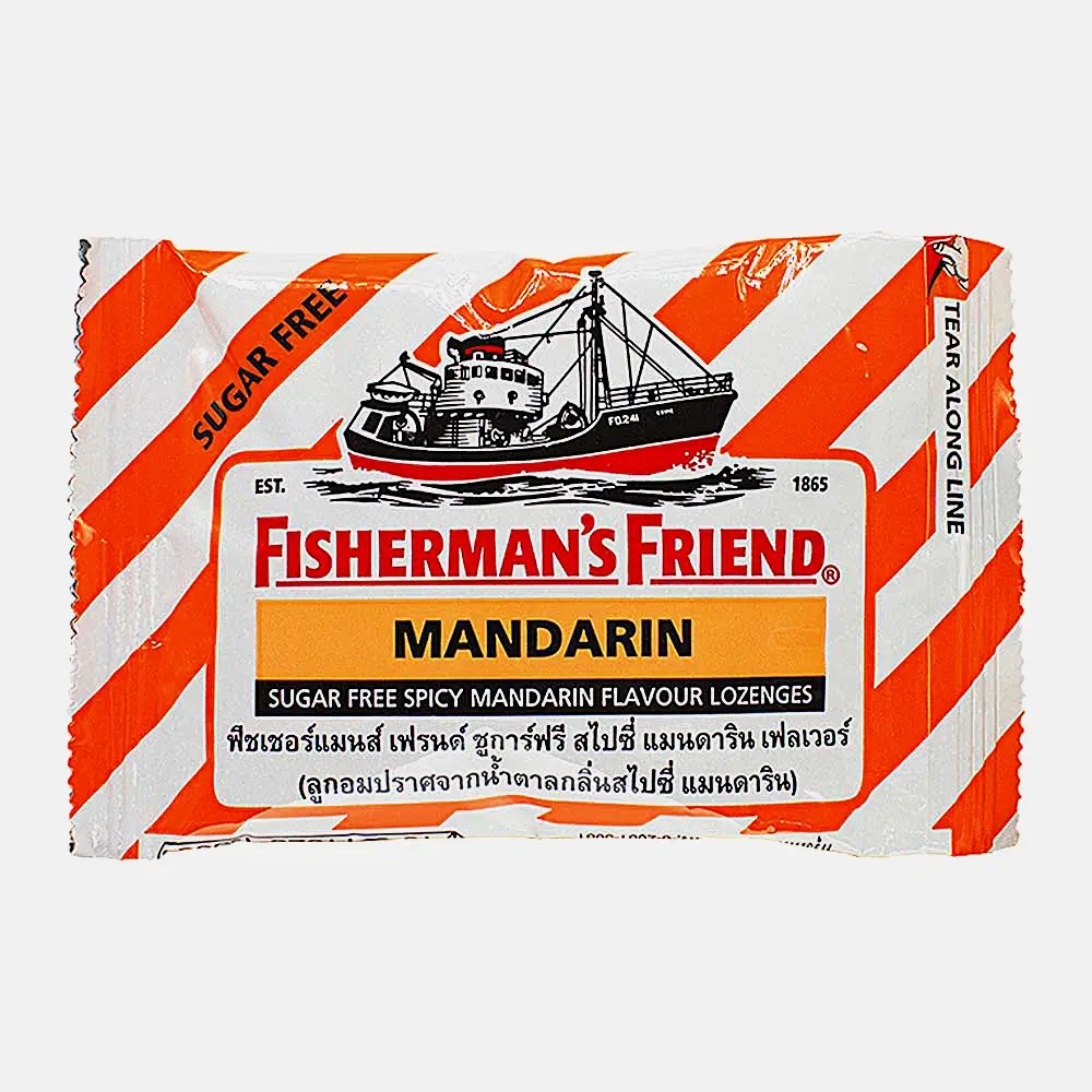 Изображение товара Карамель со вкусом цитруса и мяты Fisherman's Friend 28.6г Изображение товара Карамель со вкусом цитруса и мяты Fisherman's Friend 28.6г