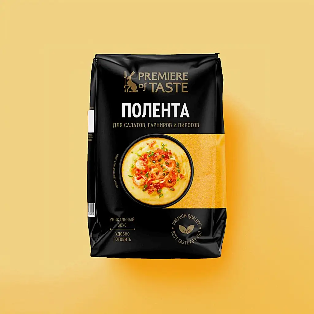 Изображение товара Полента Premiere of Taste 450г натуральный продукт для гарниров и десертов