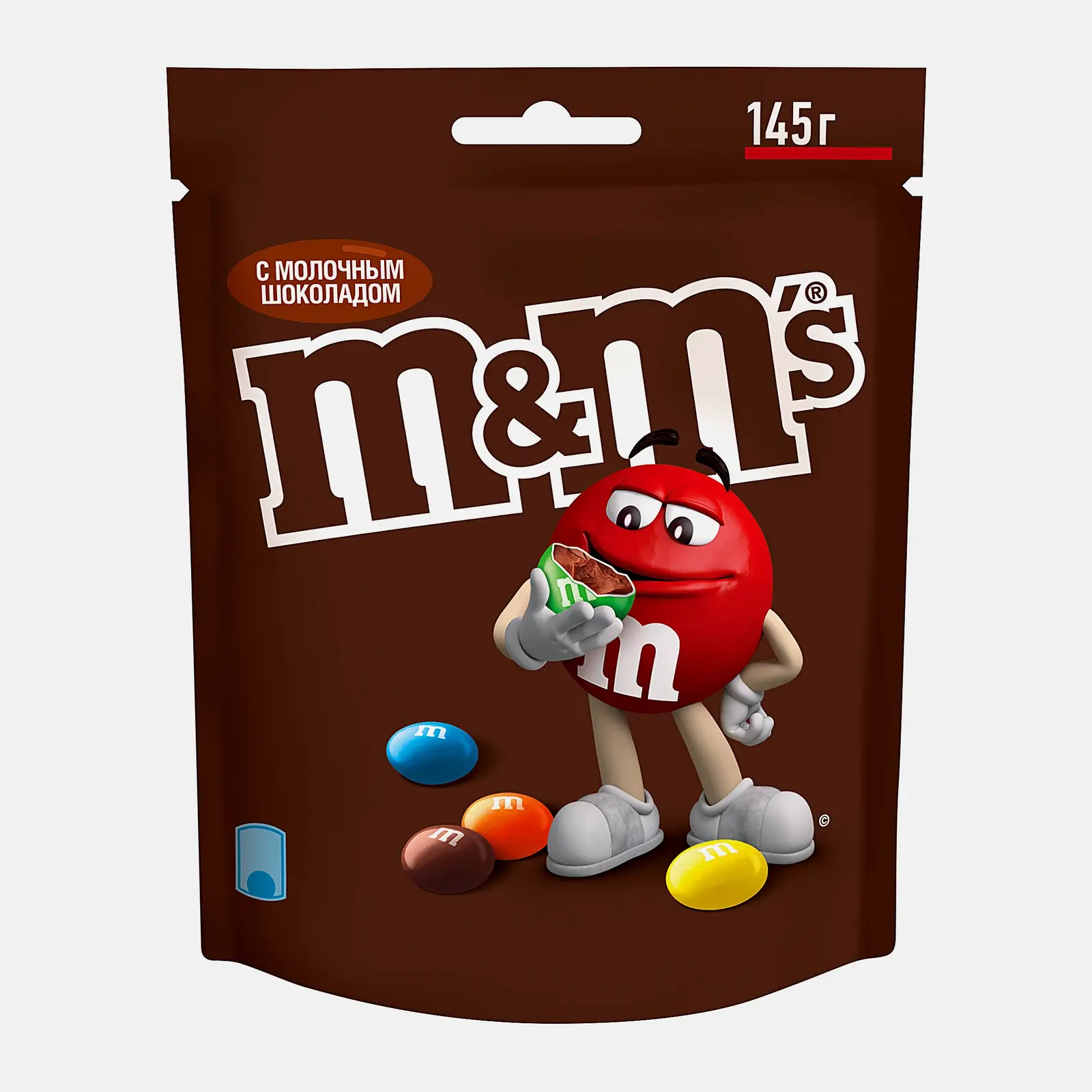 Изображение товара Драже M&M's с молочным шоколадом 145 г - яркое и вкусное лакомство