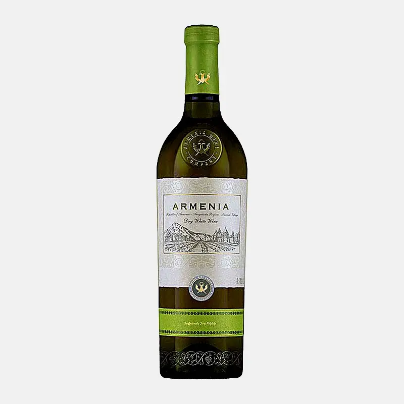 Вино Armenia White Dry белое сухое 13% 750мл