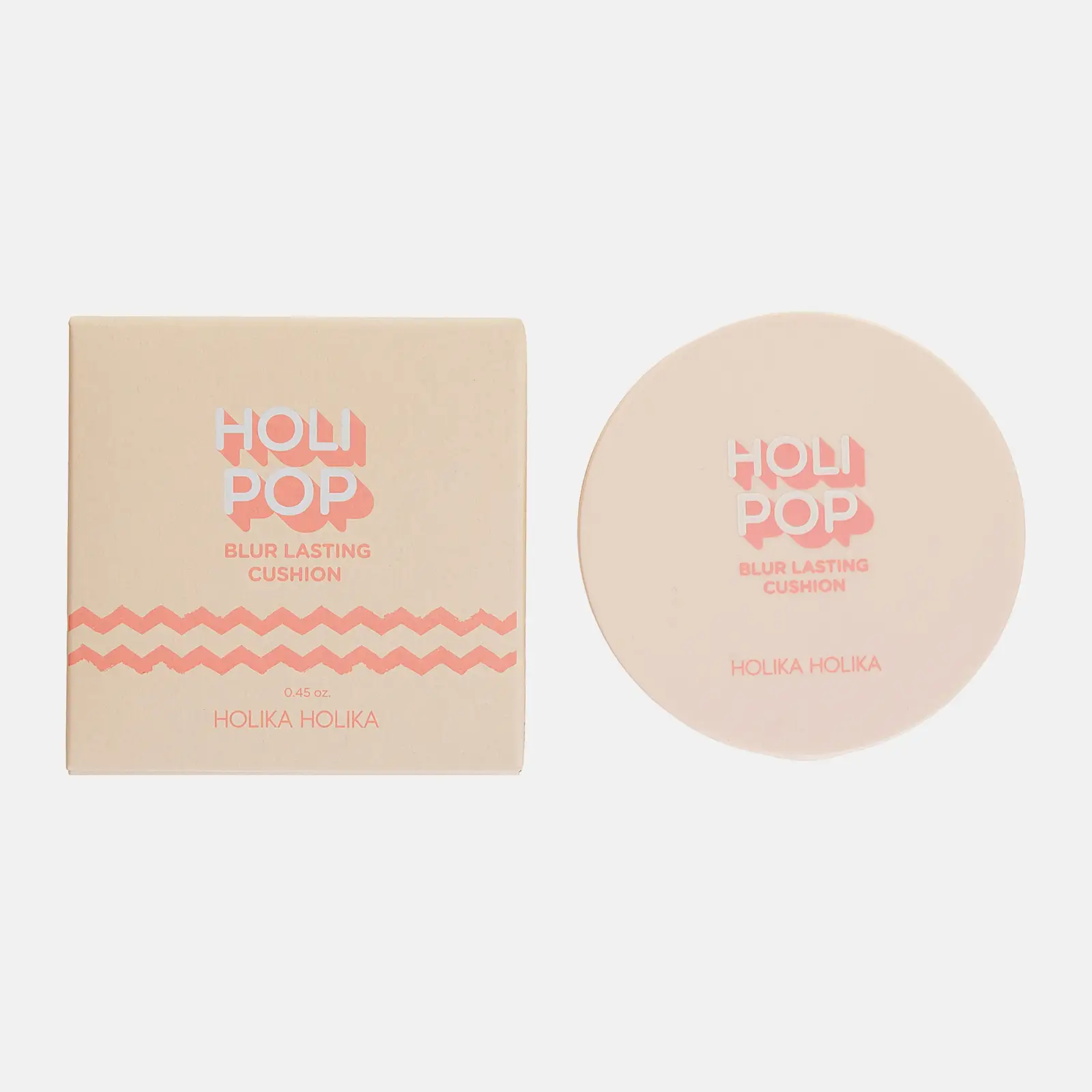 Матирующий кушон для лица тон 02 Pink Blur Holipop Blur Holika Holika