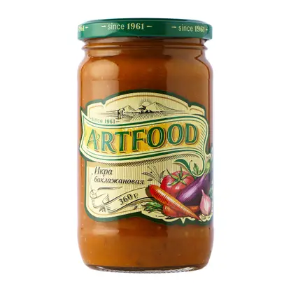 Изображение товара Баклажанная икра Artfood 360г