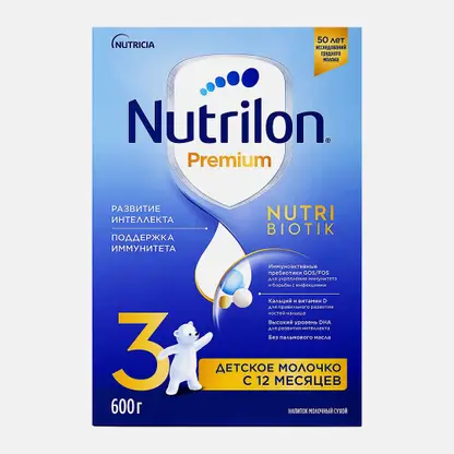 Молочко детское Nutrilon 3 от 12 месяцев 600г