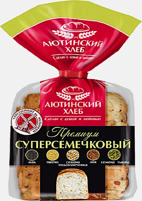 Хлеб тостовый премиум суперсемечковый нарезанный 330г