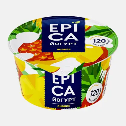 Йогурт Epica с ананасом 4.8% 130г